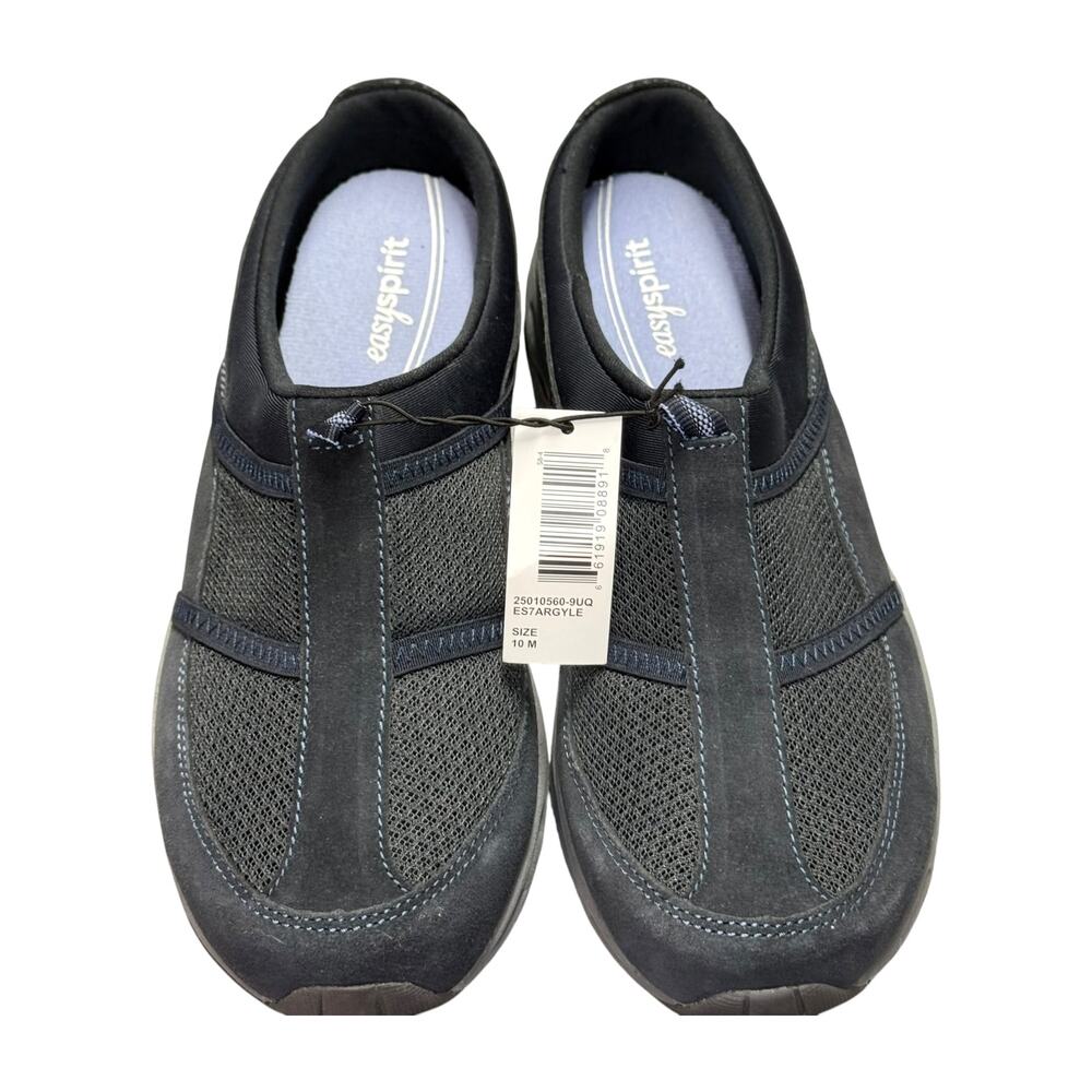 Easy Spirit Traveltime Blue Multi Clog Sneakers Womens Size 10M NWT